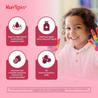 MaryRuth's Multivitamínico Líquido para Niños - Sabor Manzana Baya - 450 ml