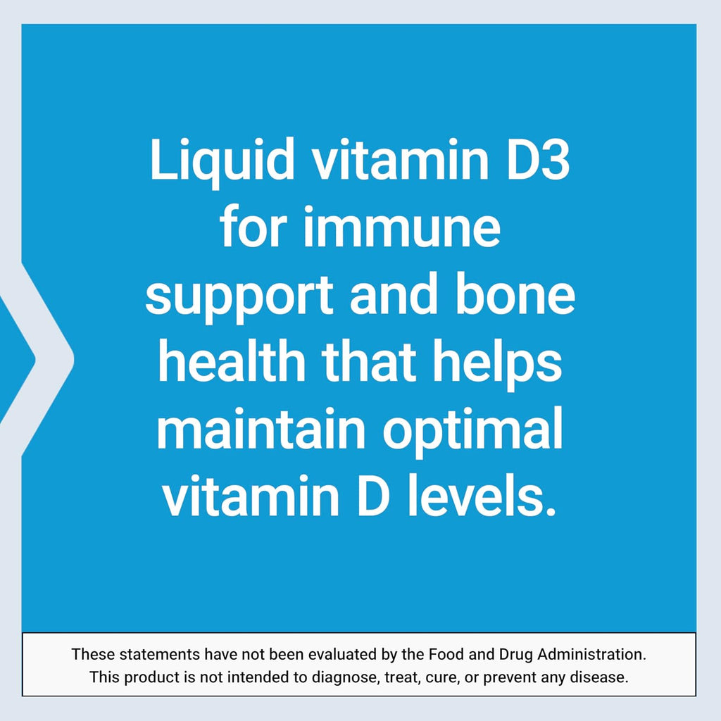 Life Extension Vitamina D3 Líquida, 50 mcg (2000 UI), Sin Sabor, Sin Gluten, No OGM, 29.57 ml