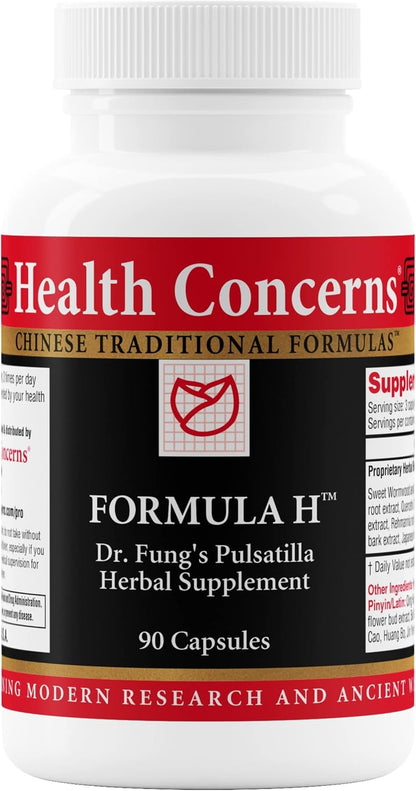 Health Concerns Fórmula H – Suplemento para – Escutelaria china (Scutellaria baicalensis) : tradicionalmente – Image 1