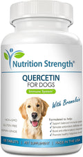Quercetina para Perros con Bromelina – Apoyo al Sistema Inmunitario y Alivio Inflamatorio – 120 Comprimidos Masticables