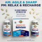 KAL Plus Multivitamínico 2 en 1 para Mujeres 50+ - 120 Comprimidos