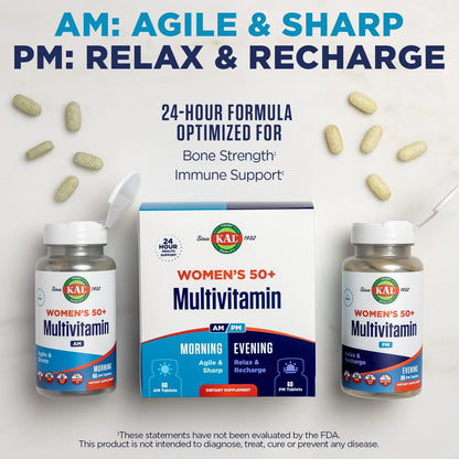 KAL Plus Multivitamínico 2 en 1 para Mujeres – Vitamina D3: Contribuye a la absorción del calcio y al – Image 5
