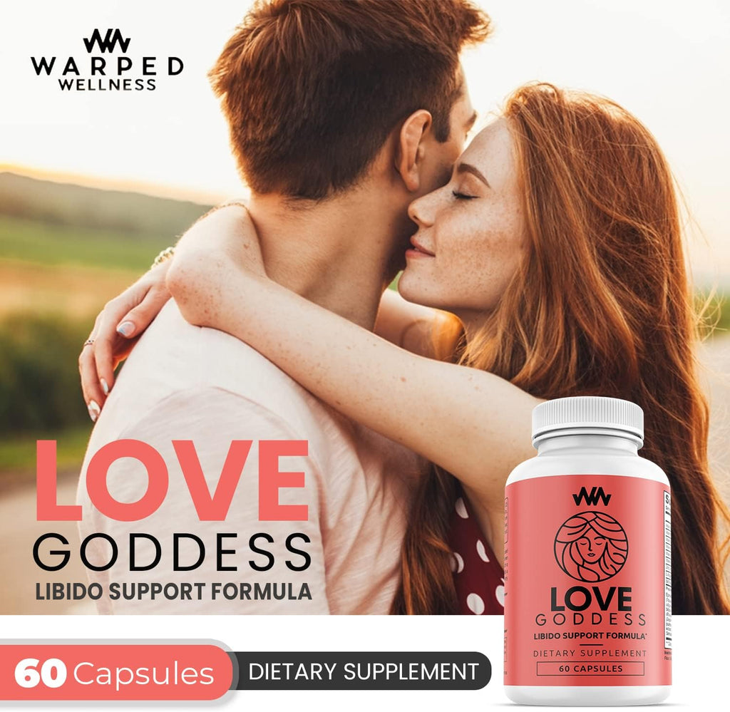 Love Goddess - Suplemento Femenino para Aumentar la Libido con Miura Puama | Warped Wellness