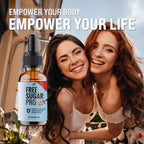 Free Sugar Pro Drops - Suplemento Líquido Natural, Fórmula Avanzada (180 ml)