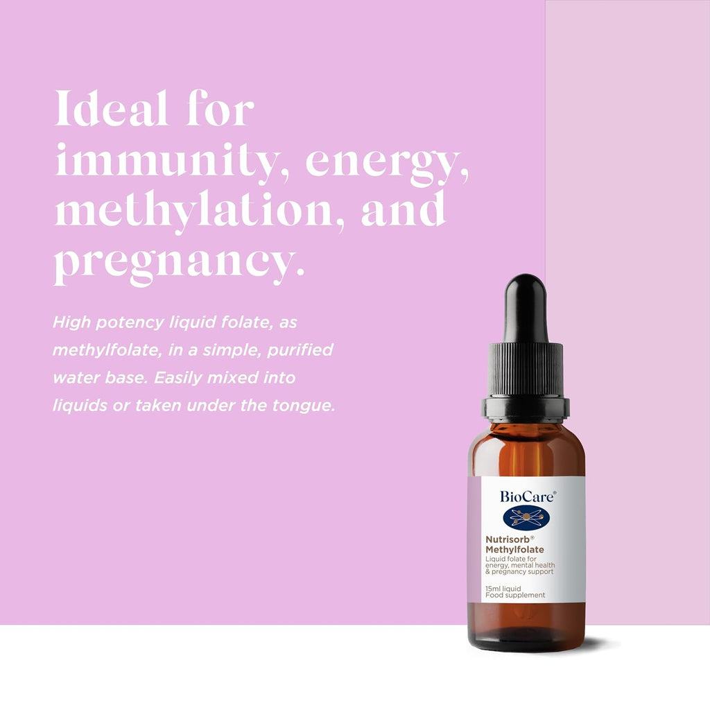 BIOCARE Metilfolato Nutrisorb, 15 ml