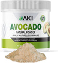 AKI Avocado Superfood Powder (170g) - Rico en Nutrientes, Vitaminas, Omega 3 y Antioxidantes - Vegano y No-GMO