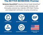 Suplemento Berberine GlucoGold de Dr. Whitaker con Berberina y Canela