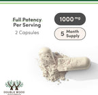 GABA 1000mg 300 Cápsulas - Promueve la Calma y la Relajación