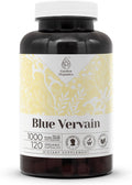 Garden Organics Blue Vervain 120 Cápsulas | Suplemento Herbal de Verbena Hastata