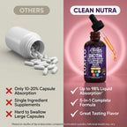 LuxFlo Biotina y Colágeno Líquido - Suplemento Completo para Cabello, Piel y Uñas