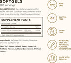 Solgar Vitamina D3 (Colecalciferol) 250 mcg (10.000 UI), 120 Cápsulas Blandas