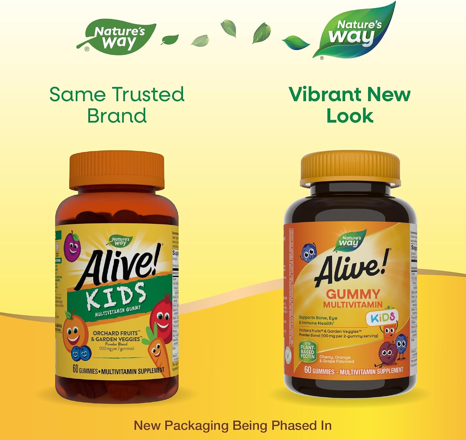 Nature's Way Alive! Gomitas Multivitamínicas para Niños - 60 Gomitas Multivitamínicas