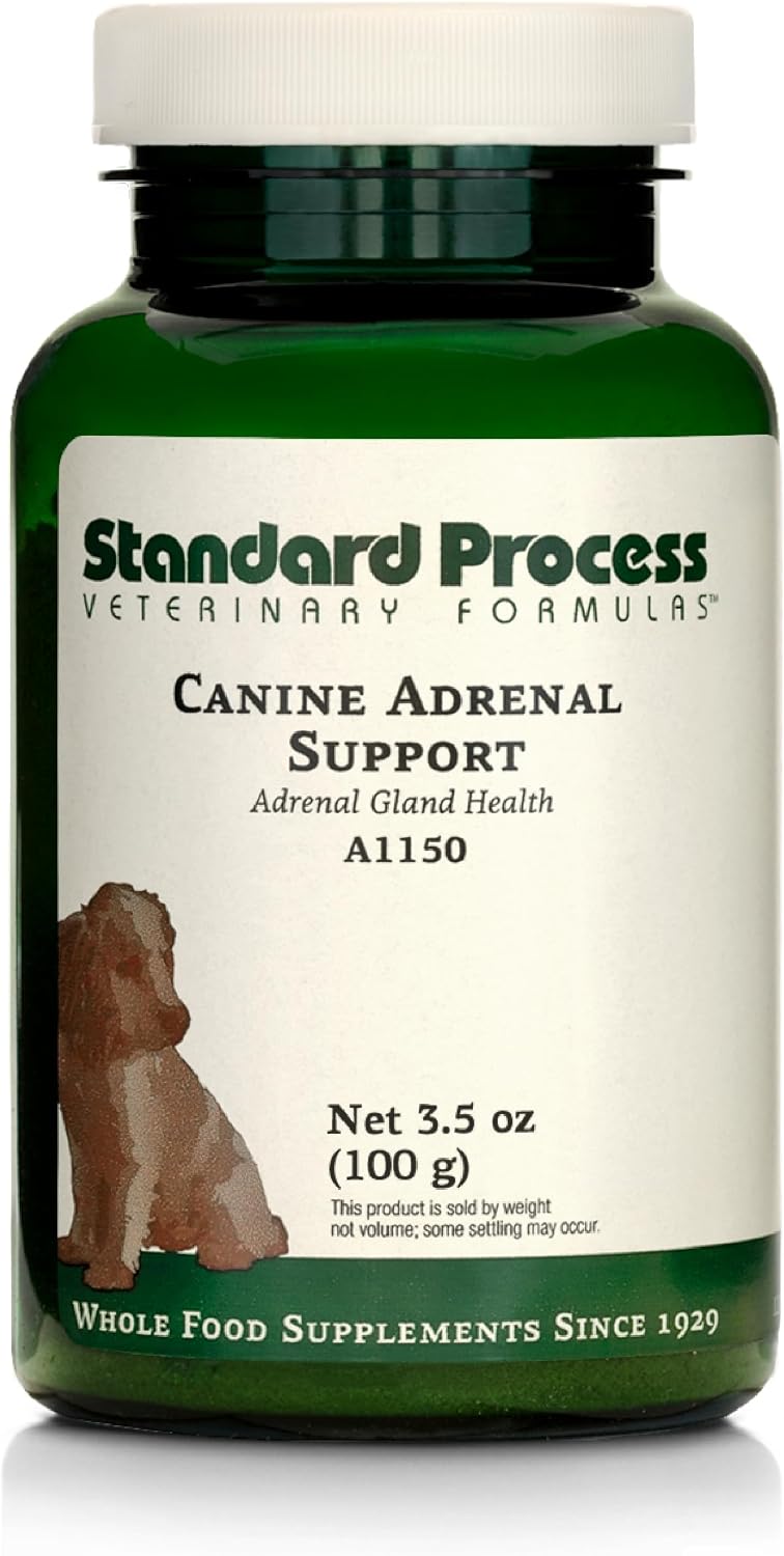 Standard Process Canine Adrenal Support - Suplemento Adrenal para Perros - 100 g