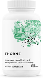 THORNE - Extracto de Semilla de Brócoli - Apoyo a la Desintoxicación Hepática y Antioxidante* - 60 Cápsulas