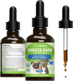 Pet Wellbeing Sneeze Ease for Dogs - Occasional Sneezing and Seasonal Allergy Relief - Vet-Formulated Herbal Supplement 2 oz (59 ml)