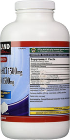 Kirkland Signature Glucosamina con MSM, 375 tabletas (paquete de 2)