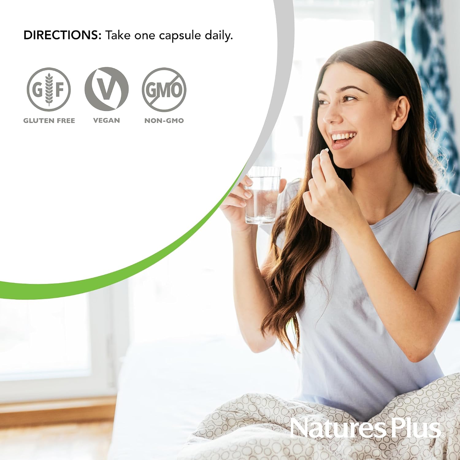 NaturesPlus Her Journey - Multivitamínico para Mujeres - 30 Comprimidos