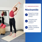 Pure Encapsulations Niacinamida | Vitamina B3 para el metabolismo energético y la movilidad articular | 90 Cápsulas