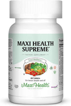 Supreme Multivitamínico para Hombres y Mujeres – Alta Potencia con Minerales, CoQ10 y Antioxidantes – 60 Comprimidos