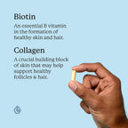 Biotin Hair Multivitamins, 2500mcg Biotin con Colágeno, 60 Cápsulas