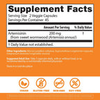 Doctor's Best Artemisinina 200 mg - 90 Cápsulas Vegetales