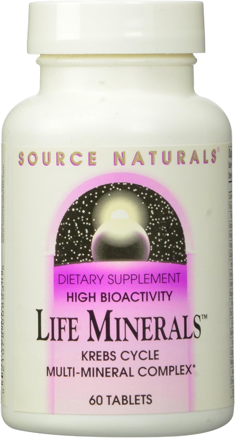 Life Minerals, Complejo Mineral Krebs Cycle - 120 Comprimidos