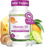 Zahler Vitamina D3 3000 UI - Suplemento de Vitamina D3, 3.000 UI, Certificado Kosher (250 Softgels)