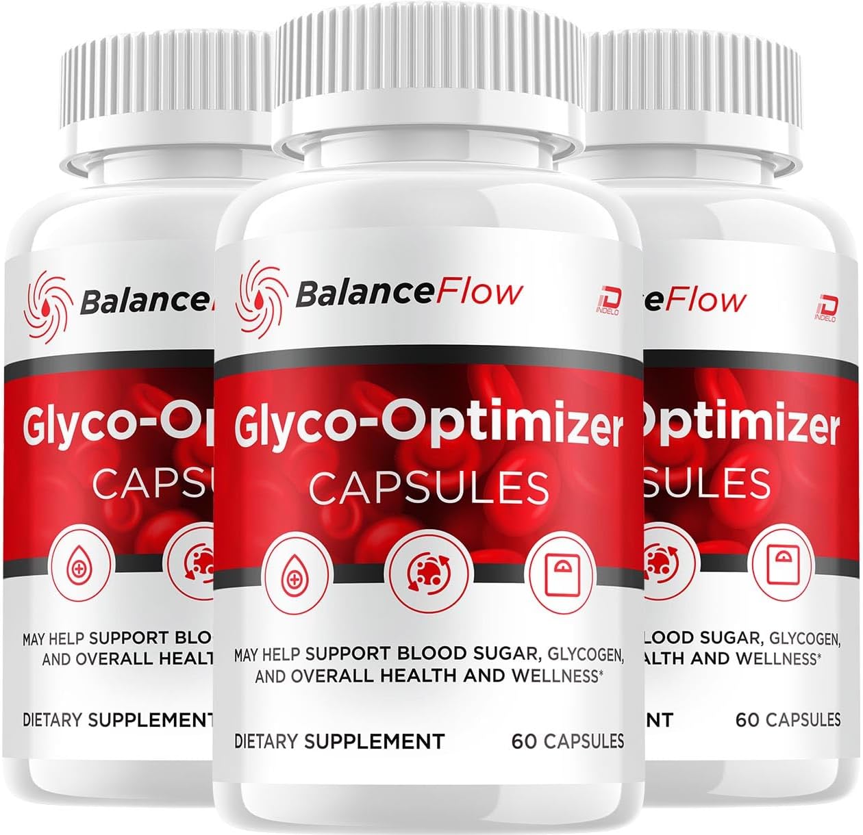 Balance Flow Cápsulas, Suplemento Avanzado con Fórmula Natural, 180 Cápsulas (3 Paquetes)