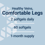 Life Extension Youthful Legs - Suplemento para la Salud Vascular y Circulación de las Piernas con Diosmina y Extracto de Naranja Dulce - 60 Cápsulas Blandas