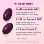 OLLY Ultra Strength Prenatal Multivitamínico en Cápsulas Blandas