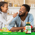 Complemento de Frutas y Verduras Piping Rock | 60 Cápsulas | Vitaminas de Superalimentos | Fórmula Antioxidante y Mezcla Prebiótica | Vegano, No-GMO, Sin Gluten