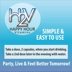 Happy Hour Vitamins Multivitamínico - Para Después de Beber - 30 Cápsulas