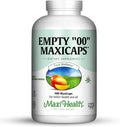Maxi Health Cápsulas Vacías Tamaño 00 Vegetarianas - Kosher 500 uds