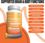 Pronene Memory Plan Morning Brain Multivitamin - Multivitamínico para la Memoria y Claridad Mental en Adultos 50+
