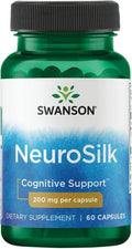 Swanson Neurosilk 200 mg 60 Cápsulas