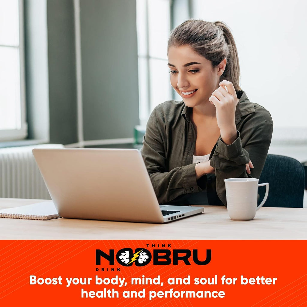 Noobru Shield con Vitamina C y Jengibre - Complemento Multivitamínico y Nootrópico