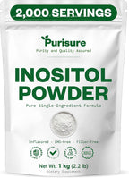 PuriSure Inositol Powder, 250g - 100% Pure, Vegan, Non-GMO