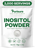 Purisure Inositol en Polvo Puro, 1 kg