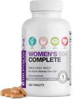Bronson ONE Daily Women’s 50+ Complete Multivitamin Multimineral, 180 Tablets