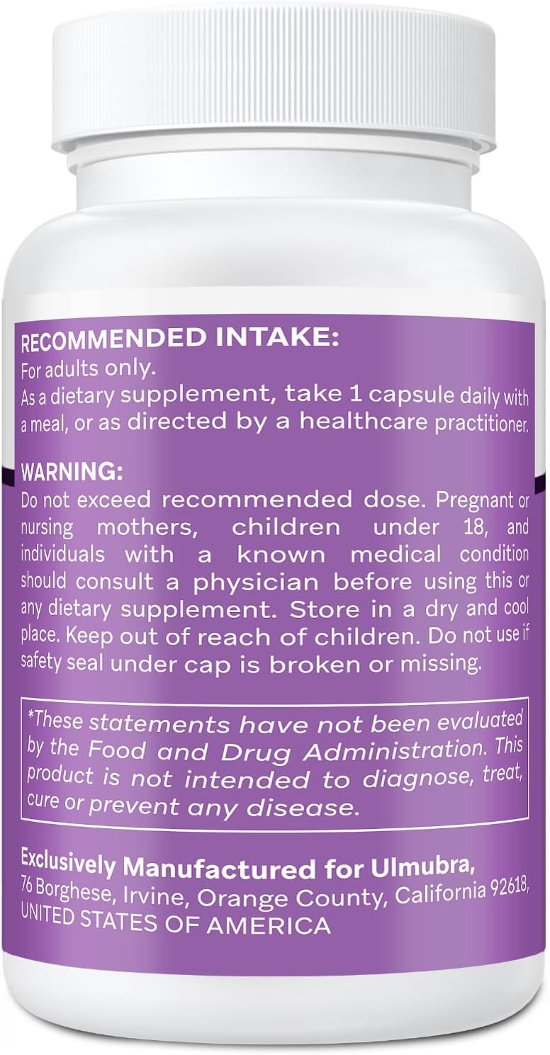 Suplemento de Azafrán Liposomal 88,5 mg, Máxima Absorción, Extracto Puro de Azafrán para el Estado de Ánimo, Energía, Visión y Concentración - 60 Cápsulas Veganas