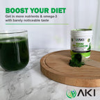 AKI Organic Marine Phytoplankton Powder - Omega 3 EPA Vegano (57g)