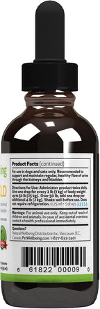 Urinary Gold para Perros - Suplemento Líquido para la Salud Urinaria - 59 ml