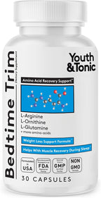 Youth & Tonic Bedtime Trim – Cápsulas nocturnas para control de peso (30 unidades)