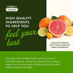 Swanson Vitamina C con Escaramujo - 90 Cápsulas, 1000 mg cada una (Pack de 4)