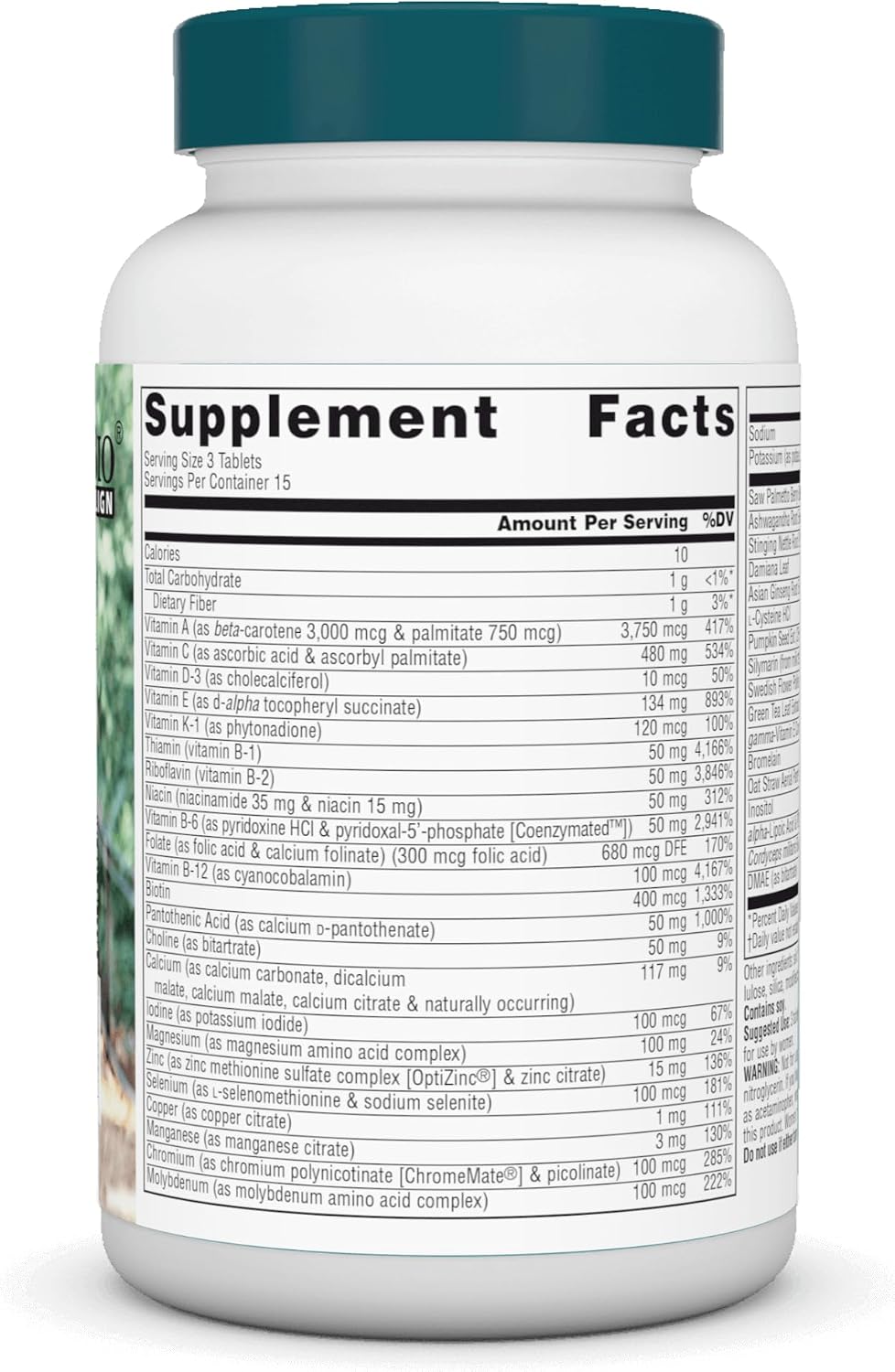 Source Naturals Men's Life Force Multivitamínico para Hombres - 45 Comprimidos