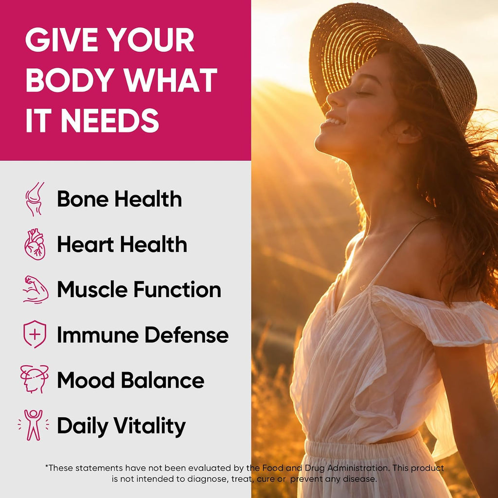 5-in-1 Vitamin D3 K2 Drops - 10000 UI D3 y 200 mcg K2 (MK-7) con Magnesio, Zinc y MCT Oil