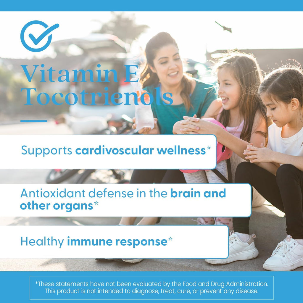 Doctor's Best Vitamina E Tocotrienoles con TocoGaia ULTRA™, 60 cápsulas blandas
