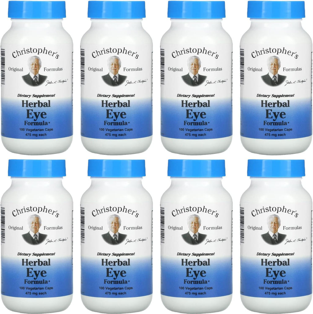 Christopher's Original Formulas Fórmula Herbal para los Ojos - Apoyo Natural para la Visión con Hierbas Integrales - Pack de 2