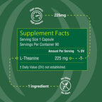 Organika L-Teanina 225 mg – 90 cápsulas