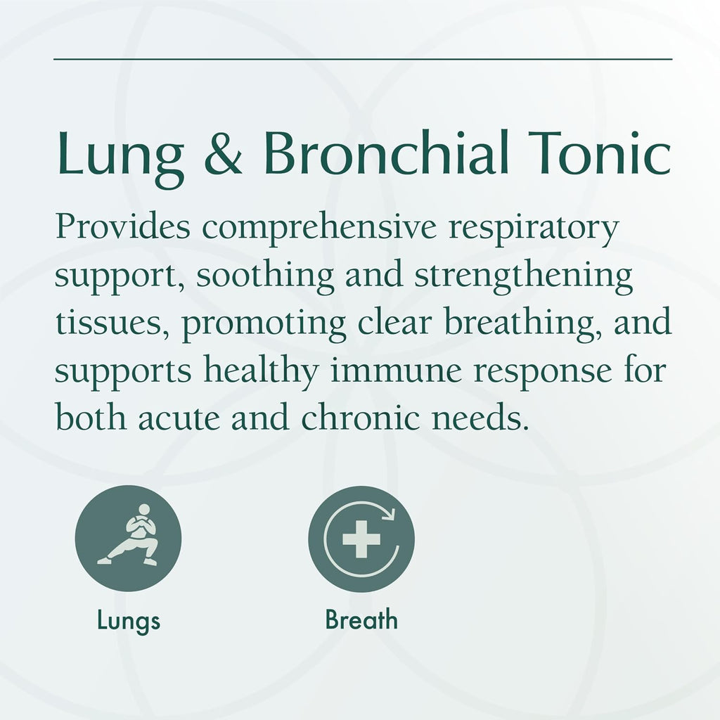 Natura Health Products Tónico Pulmonar y Bronquial - Extractos de Gordolobo, Tomillo, Fenogreco, Lobelia y Llantén (118 ml)